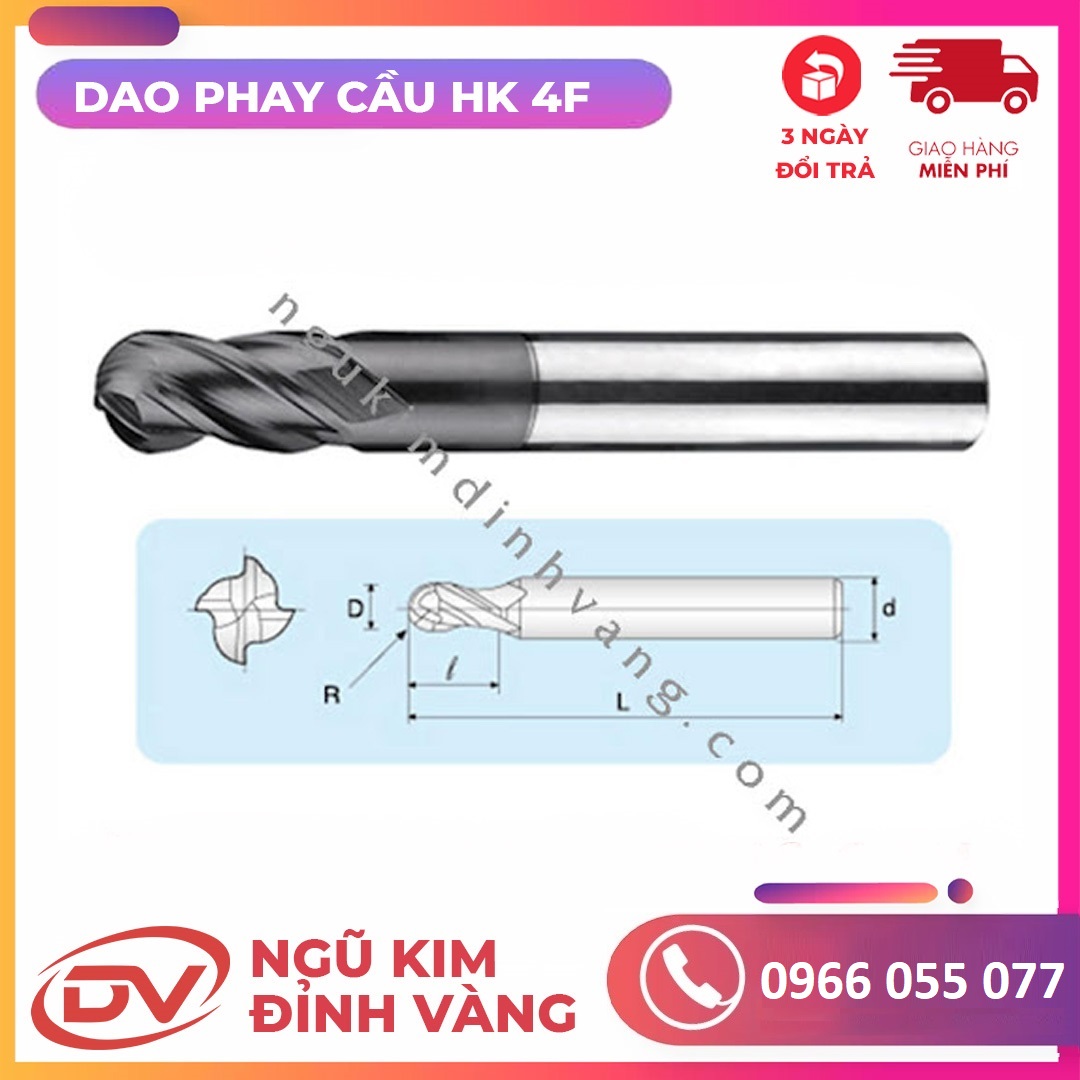 dao phay hợp kim 4F