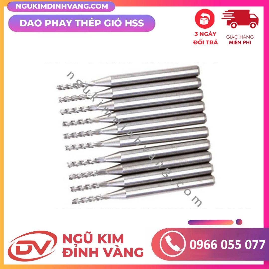 Dao Phay Thép Gió HSS