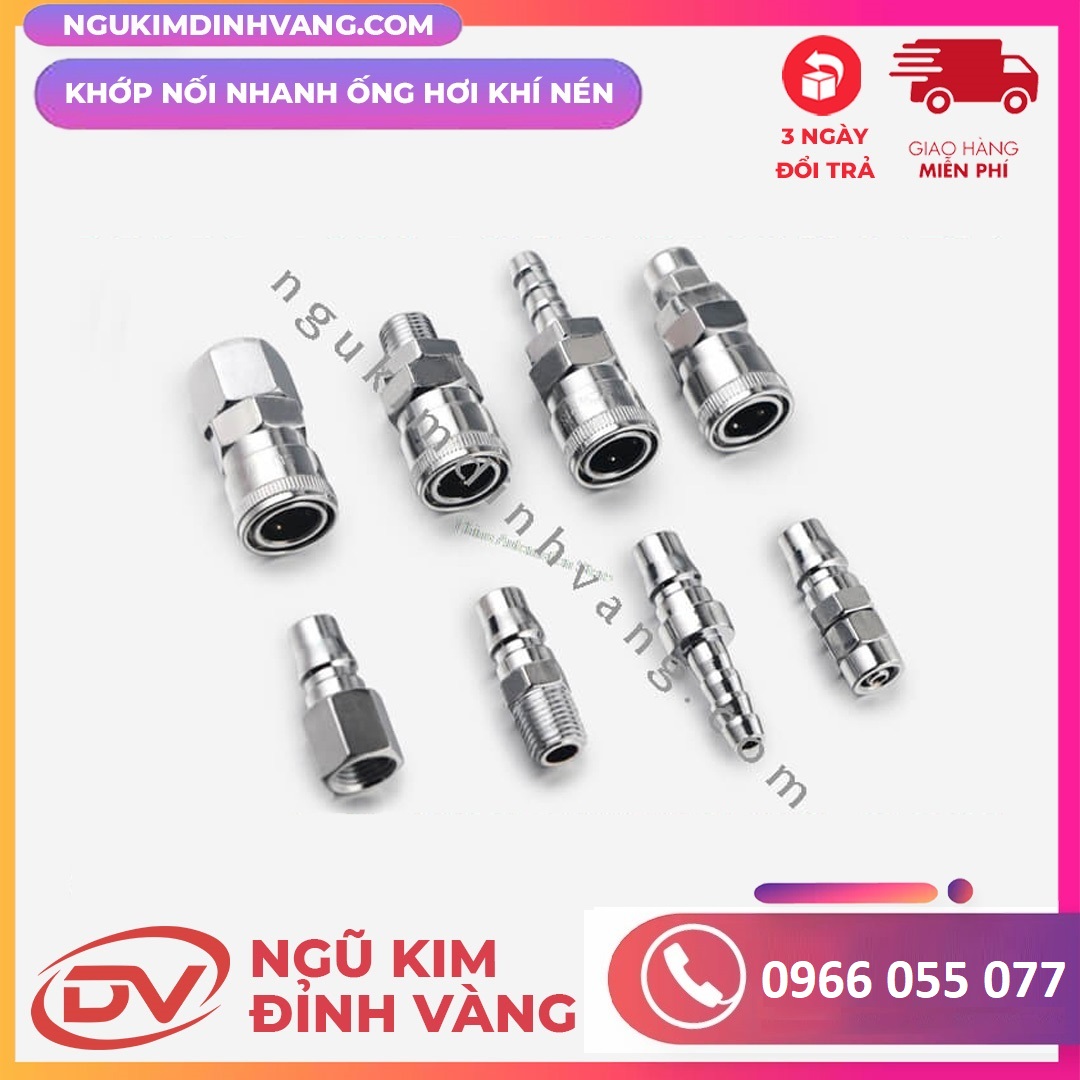 Khớp Nối Nhanh Ống Hơi Khí Nén