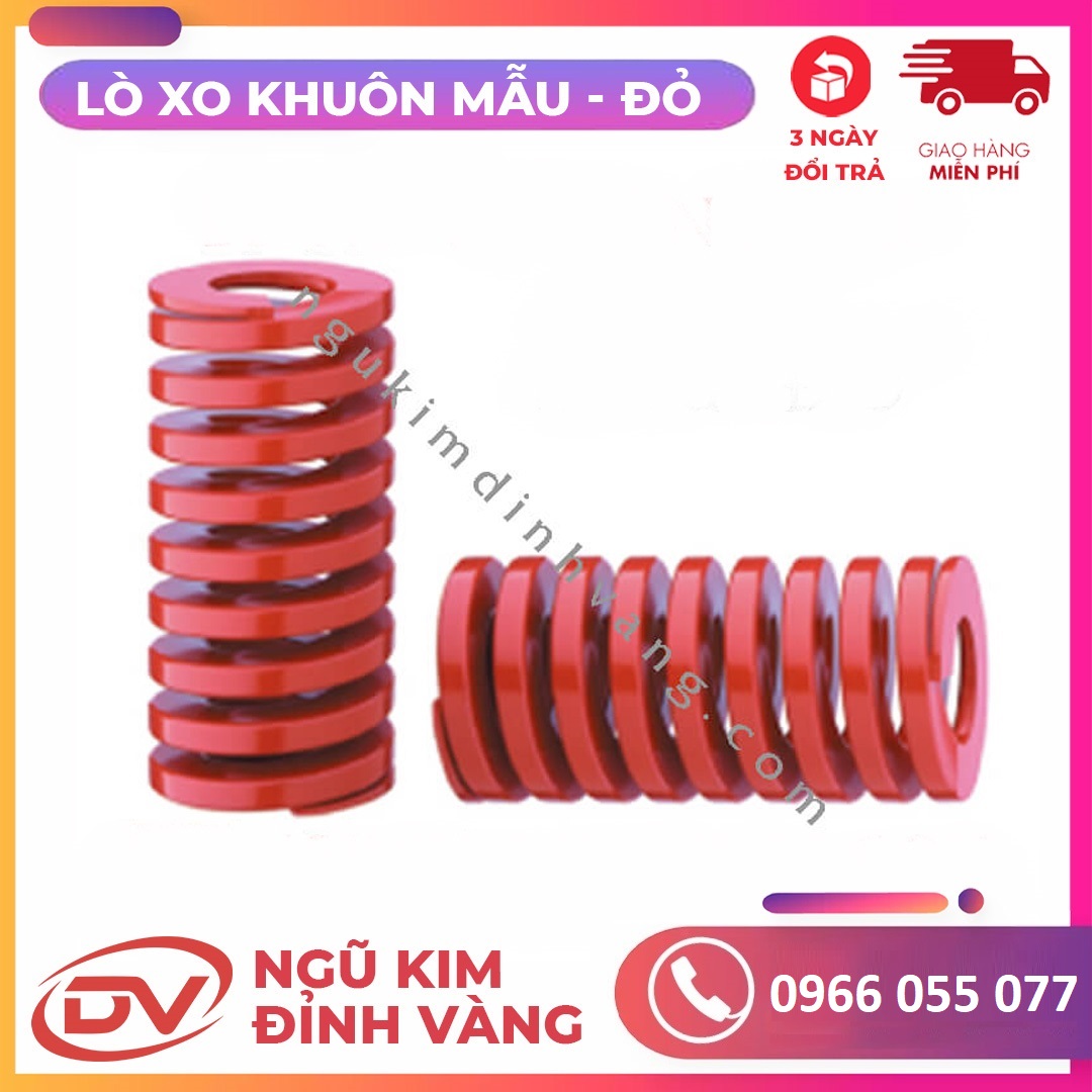 Lò Xo Khuôn Màu Đỏ