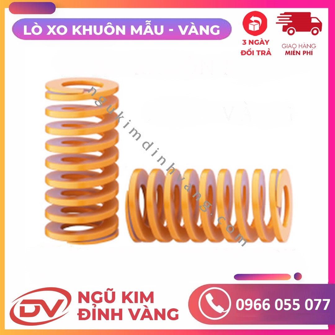 Lò Xo Khuôn Màu Vàng