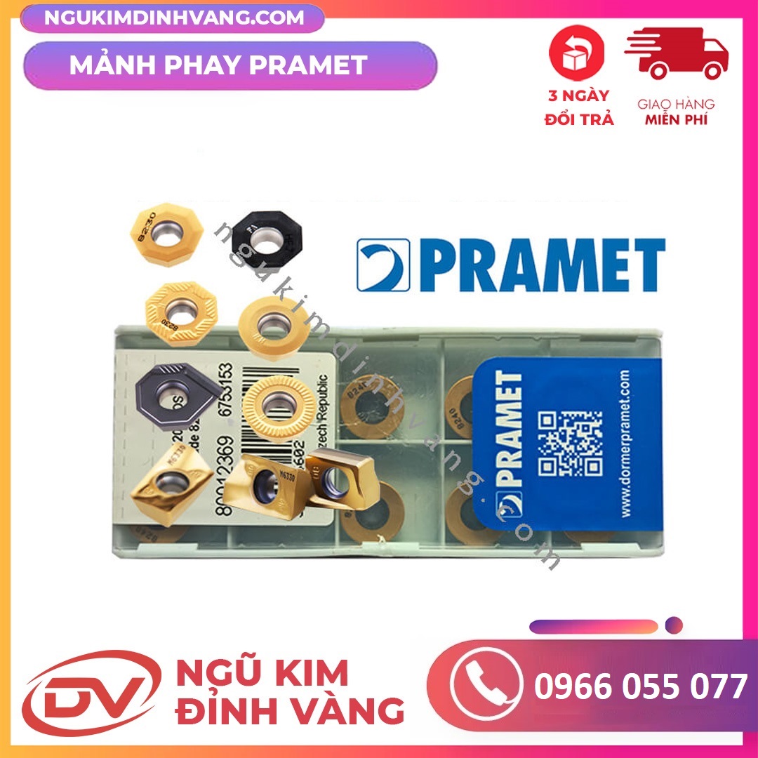 Mảnh Phay Chính Hãng Pramet - CH Séc