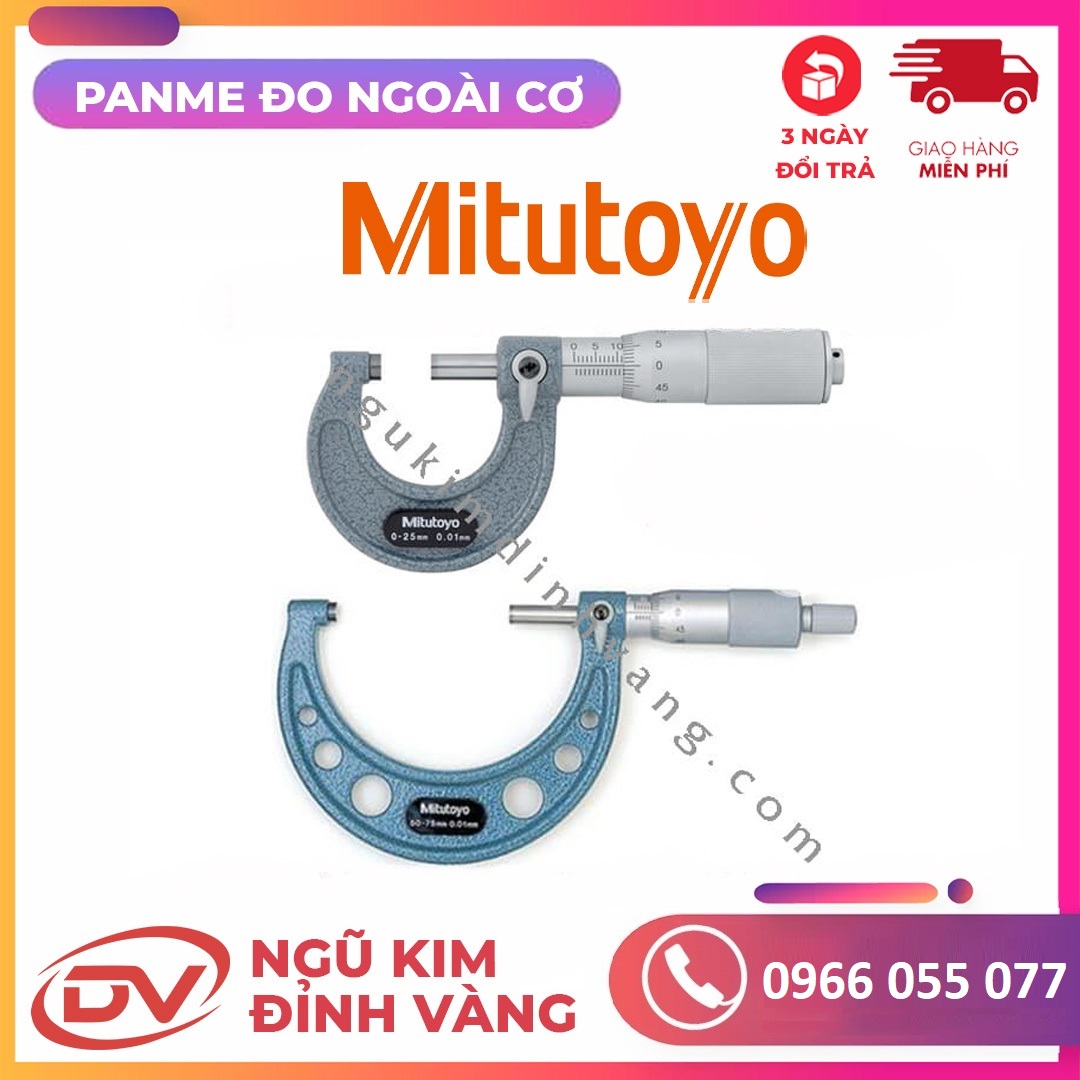 PANME Đo Ngoài Cơ của MITUTOYO
