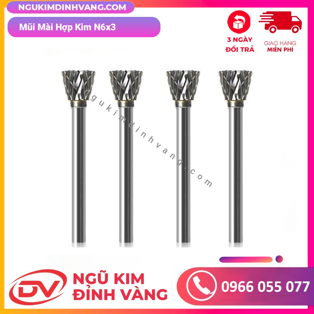 Mũi Mài Hợp Kim N6x3