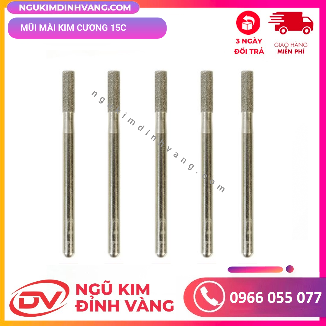 Mũi mài kim cương 15C