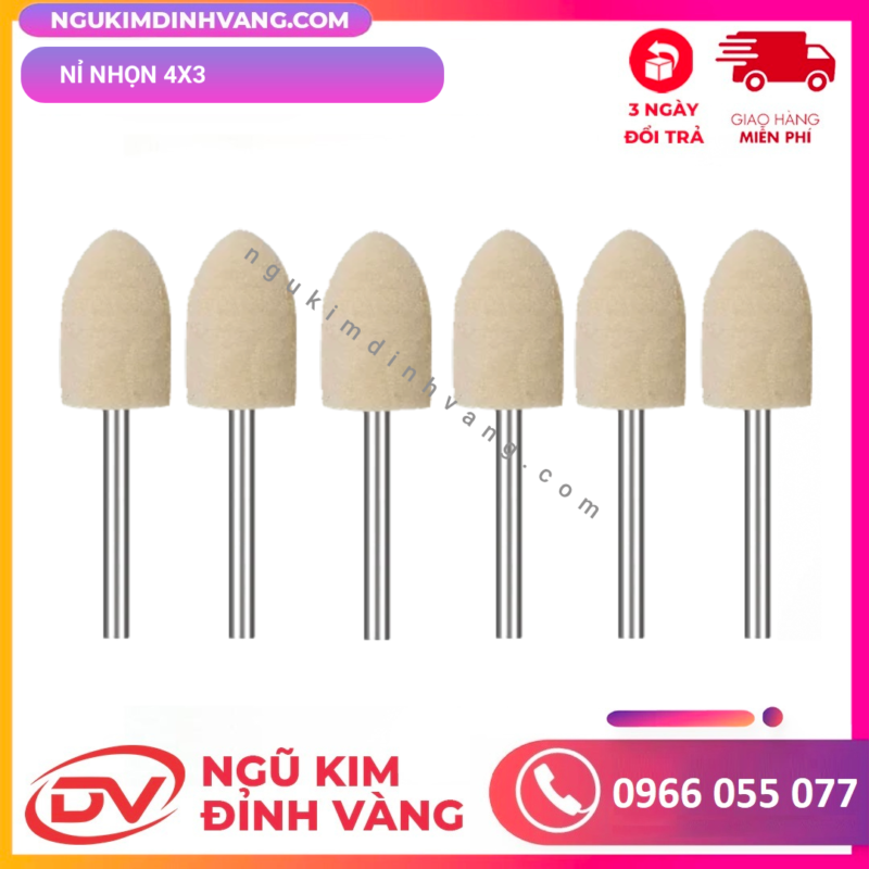 Nỉ trắng nhọn